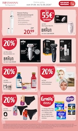 Braun Rasierer Angebot im aktuellen Rossmann Prospekt auf Seite 2
