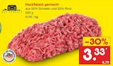 Aktuelles Hackfleisch gemischt Angebot bei Netto Marken-Discount in Erfurt ab 3,33 €