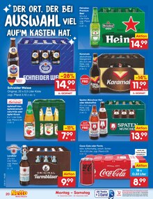 Coca Cola im aktuellen Netto Marken-Discount Prospekt (Ingolstadt) Coca Cola im Netto Marken-Discount Prospekt "Aktuelle Angebote" mit 64 Seiten (Ingolstadt)
