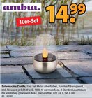 Solarleuchte Candle im Angebot bei Zurbrüggen in Gütersloh Solarleuchte Candle Angebote von ambia bei Zurbrüggen Gütersloh für 14,99 €