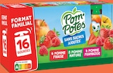 Compotes Sans Sucres Ajoutés Pomme, Pomme Fraise, Pomme Framboise - POM'POTES en promo à 3,52 € chez Intermarché Super Compotes Sans Sucres Ajoutés Pomme, Pomme Fraise, Pomme Framboise - POM'POTES dans le catalogue Intermarché Super