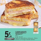 2 Croques Briochés Jambon Emmental - MIX BUFFET dans le catalogue E.Leclerc