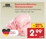 Netto Marken-Discount Mömlingen - Bayerische Hähnchen-Oberkeulensteaks Angebot im Prospekt Bayerische Hähnchen-Oberkeulensteaks bei Netto Marken-Discount im Mömlingen Prospekt für 2,99 €