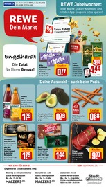 Lebensmittel im REWE Prospekt in Recklinghausen Aktueller REWE Prospekt mit Lebensmittel, "Dein Markt", Seite 1