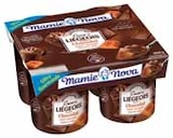 Liégeois chocolat cœur de caramel beurre salé en offre gourmande - MAMIE NOVA dans le catalogue Intermarché