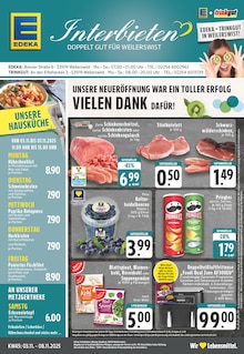 Aktueller EDEKA Prospekt "Aktuelle Angebote" Seite 1 von 24 Seiten für Weilerswist