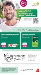 Apotheken Prospekt von mea - meine apotheke in Heusweiler Aktueller mea - meine apotheke Apotheken Prospekt für Heusweiler: Unsere August-Angebote mit 4} Seiten, 01.08.2026 - 31.08.2026