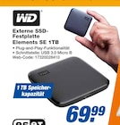 Externe SSD-Festplatte Elements SE 1TB Angebote von WD bei expert Altenburg für 69,99 €