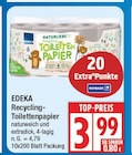 Recycling-Toilettenpapier von EDEKA für 3,99 € bei EDEKA im Angebot Recycling-Toilettenpapier von EDEKA im aktuellen EDEKA Prospekt