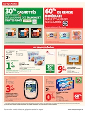 Promos Saumon dans le catalogue "LE GOÛT DU RÉCONFORT" de Auchan Hypermarché Saumon en promo dans le catalogue Auchan Hypermarché à la page 38