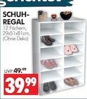 Schuh-Regal im Angebot bei Wreesmann in Cottbus Schuh-Regal Angebote bei Wreesmann Cottbus für 39,99 €