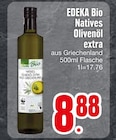 Natives Olivenöl extra von EDEKA Bio im aktuellen EDEKA Prospekt für 8,88 €