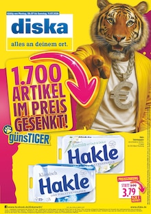 diska Prospekt der KW 27 "alles an deinem ort." Aktueller diska Prospekt "alles an deinem ort." Seite 1 von 16 Seiten