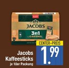Kaffeesticks im Angebot bei E center in Dachau Kaffeesticks Angebote von Jacobs bei E center Dachau für 1,99 €