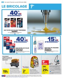Offre Tournevis dans le catalogue Carrefour du moment à la page 18