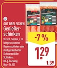 Genießerschinken im ALDI Nord Prospekt Genießerschinken von Gut Drei Eichen im aktuellen ALDI Nord Prospekt für 1,29 €