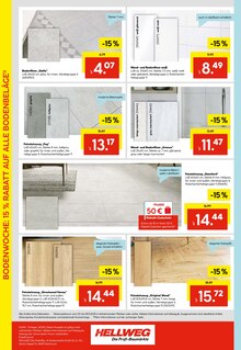Fliesen im aktuellen Hellweg Prospekt (Osnabrück) Fliesen im Hellweg Prospekt "Die Profi-Baumärkte" mit 20 Seiten (Osnabrück)