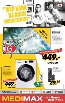 MEDIMAX Prospekt WER KANN DA NOCH WIDERSTEHEN? mit  Seiten in Wilsdruff und Umgebung
