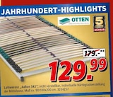 Lattenrost "Adlon 342" im Angebot bei Segmüller in Rüsselsheim Lattenrost "Adlon 342" Angebote von OTTEN bei Segmüller Rüsselsheim für 129,99 €
