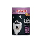AMORA Fleisch Pur mit 3 Sorten Geflügel 400 g im Angebot bei Zookauf in Detmold AMORA Fleisch Pur mit 3 Sorten Geflügel 400 g Angebote von Amora bei Zookauf Detmold für 1,29 €