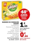 Barres de cereales - GRANY dans le catalogue Super U