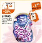 Premium Spa Moments Duo Angebote von WC FRISCH bei Müller Rüsselsheim für 2,99 €