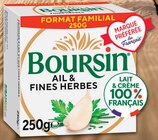Ail et Fines Herbes Gourmand - BOURSIN - Intermarché Super Ail et Fines Herbes Gourmand - BOURSIN à 1,32 € dans le catalogue Intermarché Super
