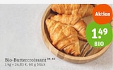 Bio-Buttercroissant von  im aktuellen tegut Prospekt für 1,49 €