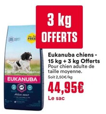 3 Toques - Eukanuba - Animalis 3 Toques - Eukanuba à 44,95 € dans le catalogue Animalis "Les ani'max, 10 jours de maxi remises"
