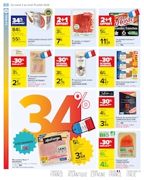 Offre Jambon Cru dans le catalogue Carrefour du moment à la page 28