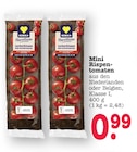Mini Rispentomaten im Angebot bei E center in Mannheim Mini Rispentomaten Angebote von EDEKA Herzstücke bei E center Mannheim für 0,99 €