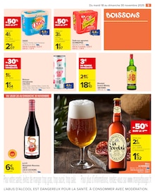 Promotion Whisky dans le prospectus Carrefour Market, valable du 18/11/2025 au 30/11/2025 Promo Whisky dans le catalogue Carrefour Market du moment à la page 9