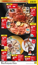 Offre Crevettes cuites dans le catalogue Lidl du moment à la page 7