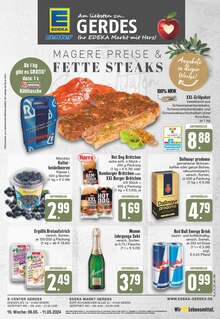 Steak im E center Prospekt "Aktuelle Angebote" mit 28 Seiten (Moers)