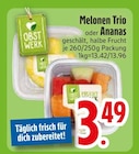 Melonen Trio im EDEKA Prospekt Melonen Trio von OBST WERK im aktuellen EDEKA Prospekt fĂŒr 3,49 âŹ