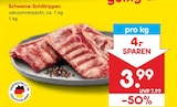 Schweine-Schälrippen für 3,99 € bei Netto Marken-Discount im Angebot Schweine-Schälrippen im aktuellen Netto Marken-Discount Prospekt