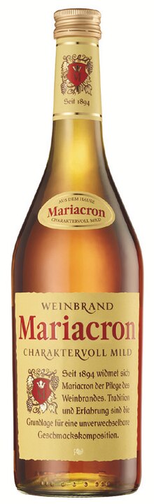 Chantré oder Mariacron Weinbrand bei famila Nordost in Delmenhorst Chantré oder Mariacron Weinbrand im Angebot bei famila Nordost Delmenhorst für 5,99 €
