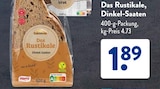 Das Rustikale, Dinkel-Saaten von Harry im aktuellen ALDI SÜD Prospekt für 1,89 €