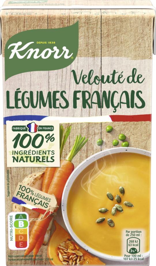 Velouté de Légumes Français