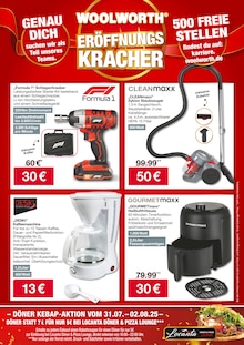 Staubsauger im Woolworth Prospekt "NEUERÖFFNUNG IN GARBSEN" mit 8 Seiten (Hannover)