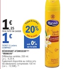 Déodorant Atomiseur - Manava en promo chez E.Leclerc Strasbourg à 1,00 €
