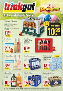 Veltins im Trinkgut Prospekt "Aktuelle Angebote" mit 18 Seiten (Nordhorn)