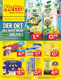 Netto Marken-Discount Prospekt mit 54 Seiten. Gültig bis 13.04.2024