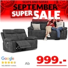 Madrid 3-Sitzer oder 2-Sitzer Sofa von Seats and Sofas für 999,00 € bei Seats and Sofas im Angebot Madrid 3-Sitzer oder 2-Sitzer Sofa von Seats and Sofas im aktuellen Seats and Sofas Prospekt