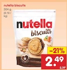 biscuits im Angebot bei Netto Marken-Discount in Bochum biscuits Angebote von nutella bei Netto Marken-Discount Bochum für 2,49 €