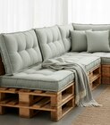 Dossier matelas palette Chambray - SANSMARQUE en promo chez Auchan Hypermarché Bagnolet à 19,99 €