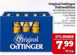 Hefeweißbier Angebote von Original Oettinger bei Marktkauf Schwabach für 7,99 €