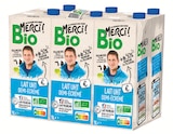 Lait uht demi-écrémé bio - Merci Bio - Intermarché à Nîmes Lait uht demi-écrémé bio - Merci Bio en promo chez Intermarché Nîmes à 7,32 €