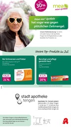Aktueller mea - meine apotheke Apotheken Prospekt für Engen: Unsere Juli-Angebote mit 4} Seiten, 01.07.2025 - 31.07.2025