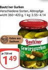 Gewürzgurken Angebote von Bautz'ner bei GLOBUS Halle für 1,49 €
